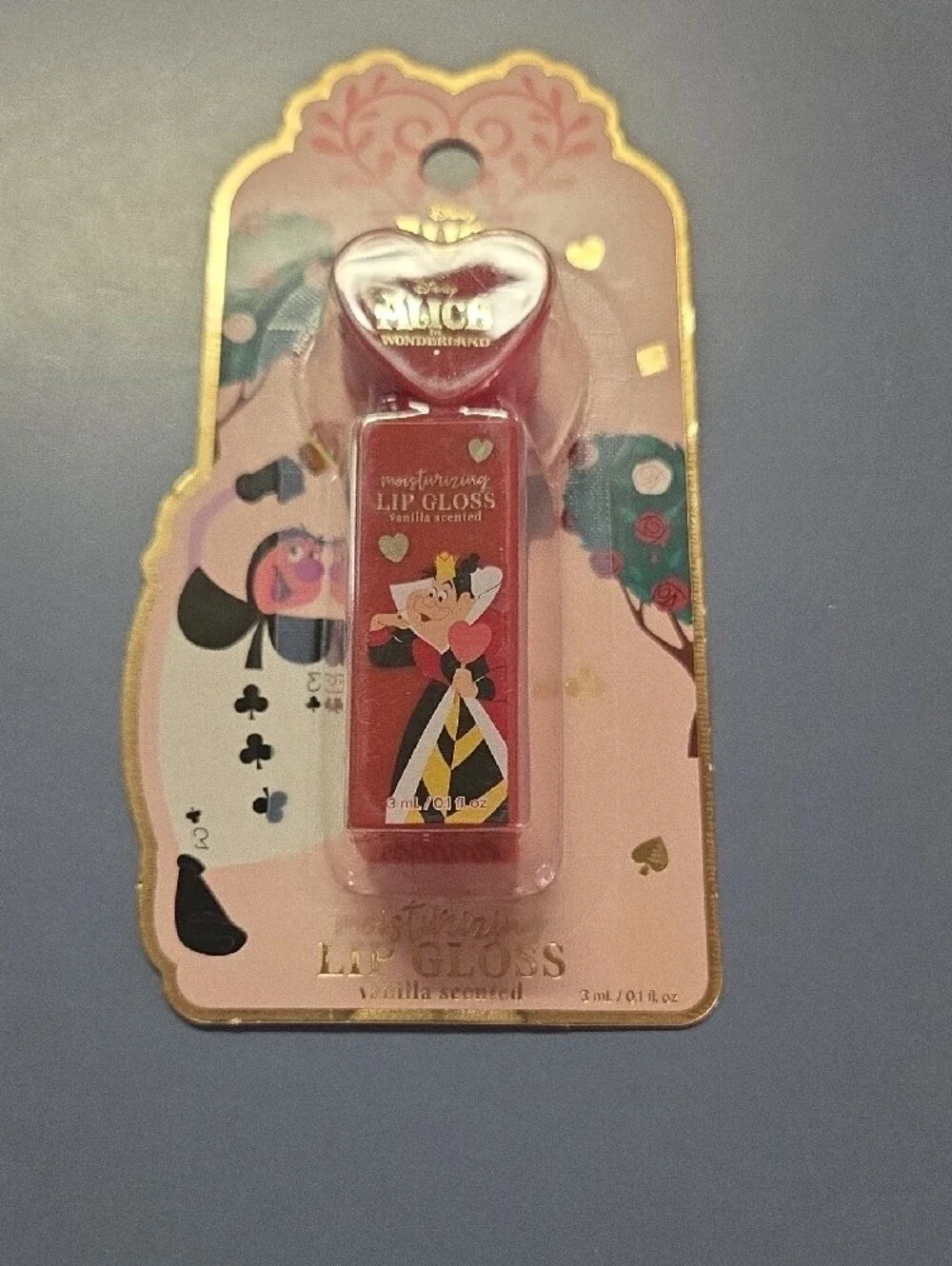 Disney Alice in Wonderland Lip Gloss Duo - Purple & Red